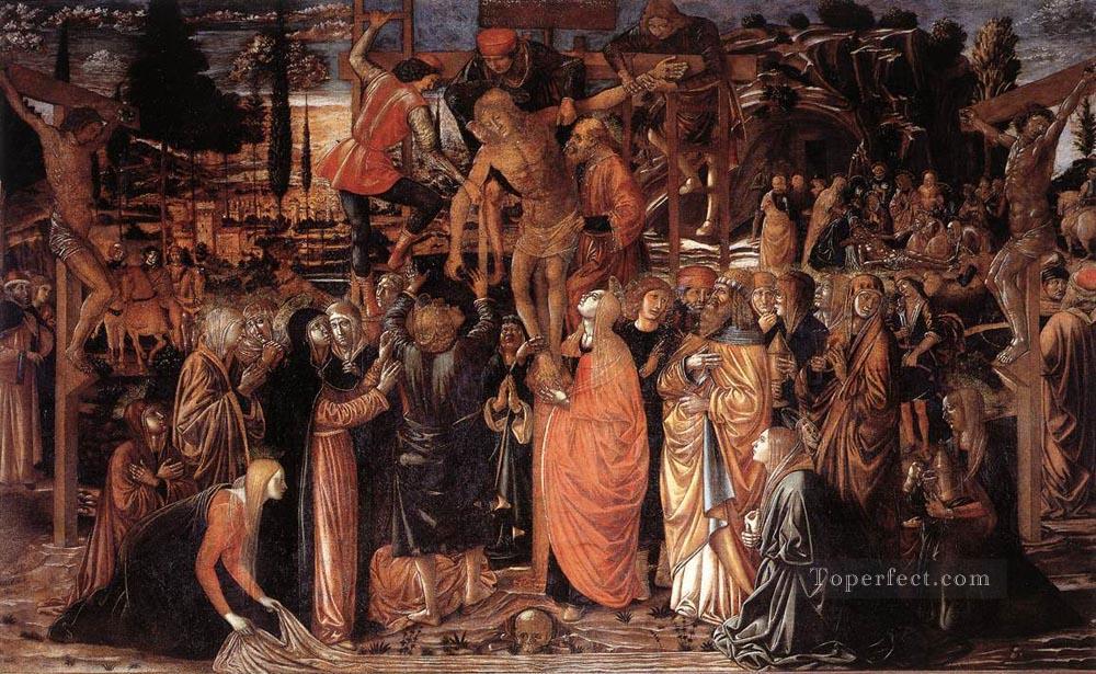 Descent from the Cross Benozzo Gozzoli Oil Paintings